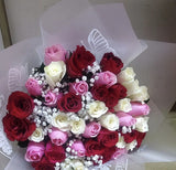 40 MIXED ROSES