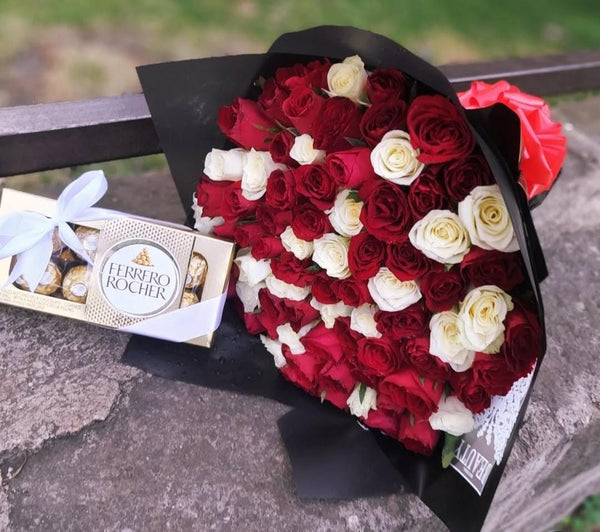 FLOWERS & CHOCOLATES DELIGHT
