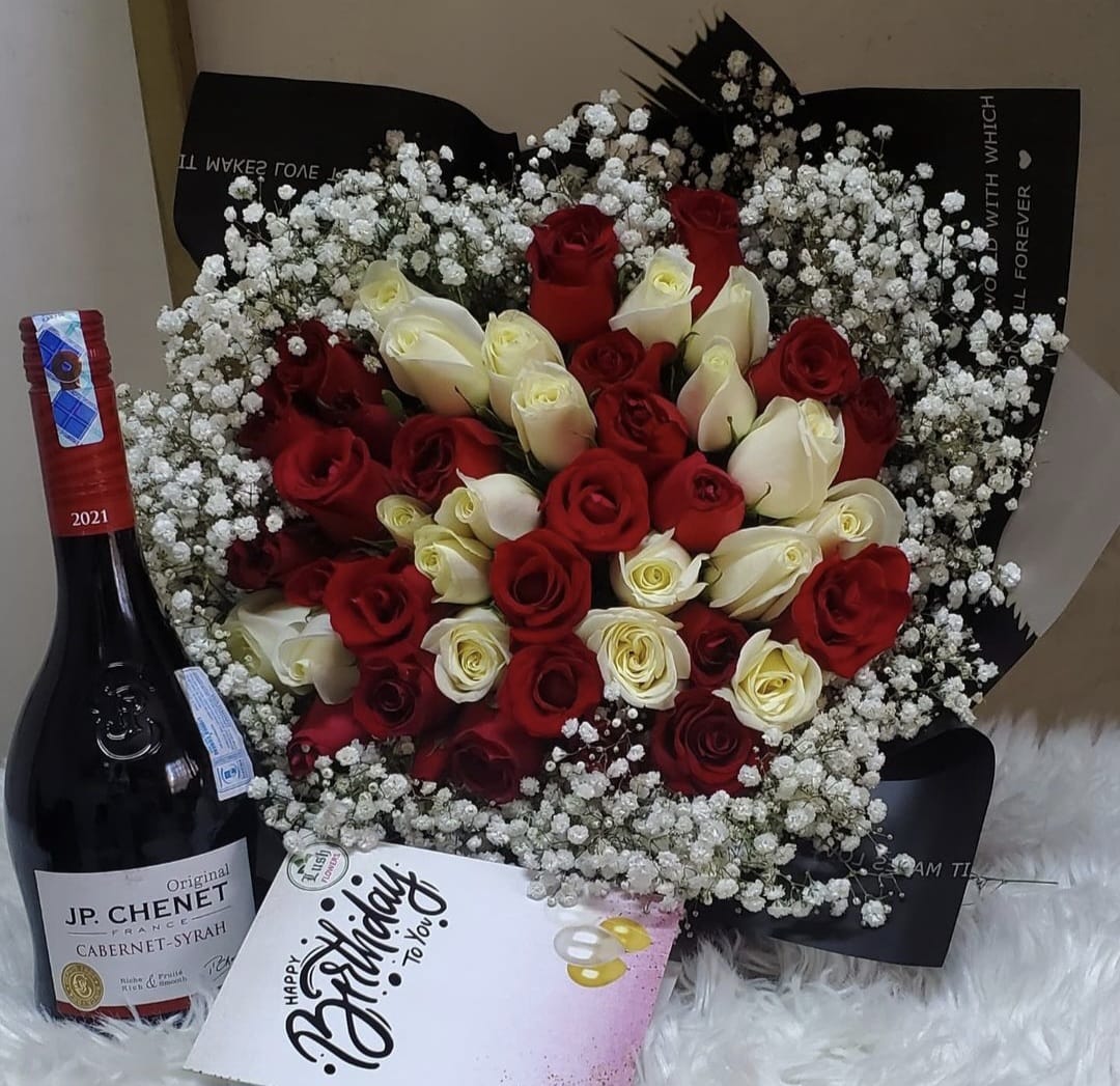 FLOWERS & WINE