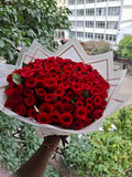 100 RED ROSES