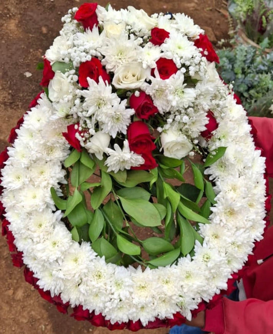 FUNERAL ROUND WREATH