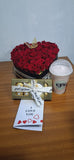 HEART BOX, FERRERO ROCHER CHOCOLATES & SHAKE