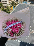 BIRTHDAY PINK ROSES.