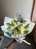 LILIES ,CHRYSANTHEMUMS CARNATIONS & FILLERS