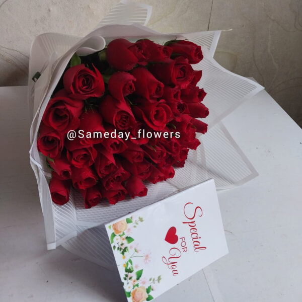 HAILEY RED ROSES