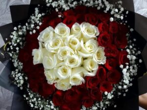 80 ROSES BEST WISHES MUM