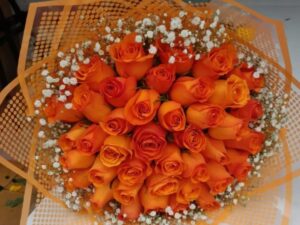 ORANGE FRIENDSHIP FLOWERS